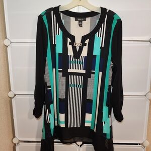 "Style  & Co.  Tunic Top.   Size: Large